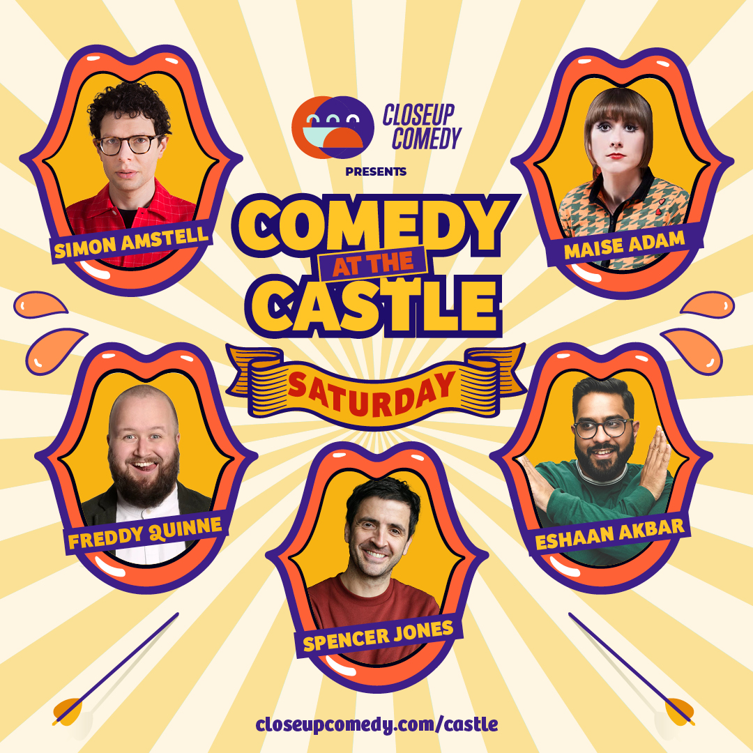 Comedy At The Castle May 2024 Day Splits 1080 X 10802