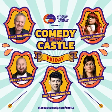 Comedy At The Castle May 2024 Day Splits 1080 X 1080